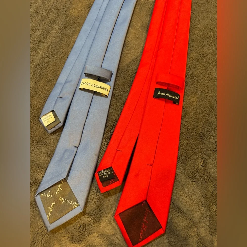 Kids' Red and Blue Ties Set